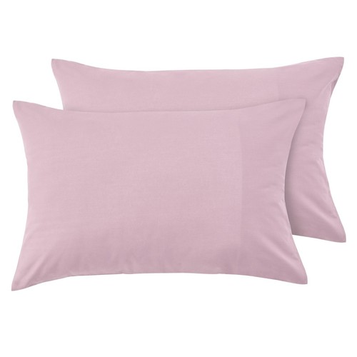 2Pcs Cotton Blend Pillowcase Standard Queen King Body(x1) Hotel Quality 8 Colors - Picture 26 of 41