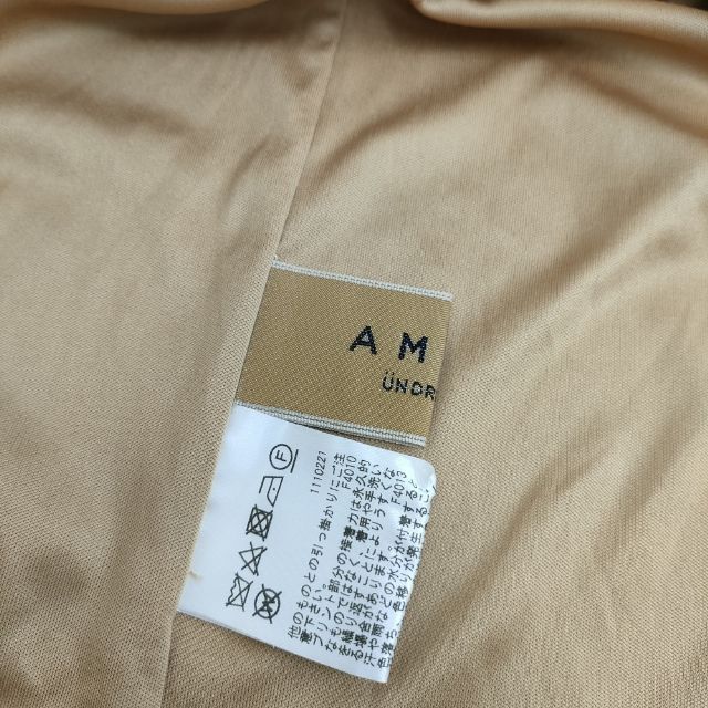 トップス MONOGRAM DRAPE COLLAR BLOUSE ameri Ameri（アメリ）の「UNDRESSED MONOGRAM DRAPE COLLAR BLOUSE