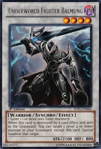 Underworld Fighter Balmung - JOTL-EN044 - Rare - Unlimited Edition x3 - Near Min