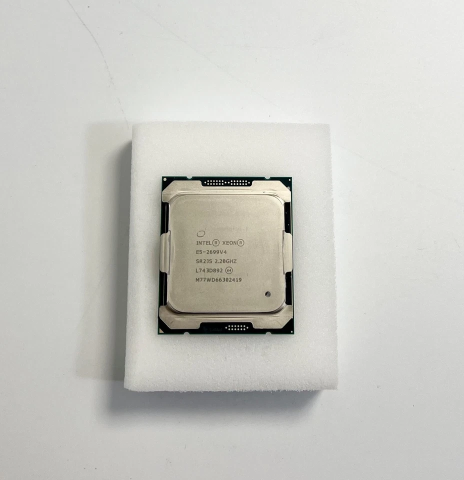 Intel Xeon E5-2699v4 SR2JS (2.2GHz/22-core/55MB/145W) Processor 3 Years Warranty - Image 2 of 3