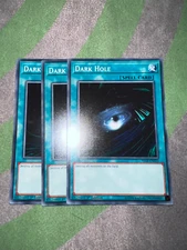Yu-Gi-Oh 3x Common Dark Hole YS18-EN025 English Near Mint