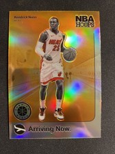 2019-2020 NBA Hoops Premium Stock Gold Arriving Now FOIL Kendrick Nunn Rookie RC