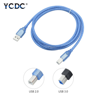 USB 2.0/USB 3.0 AM-to-BM Druckerkabel High Speed Scanner Datentransfer Kabel 29