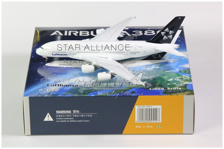 1:400 Phoenix Lufthansa STAR ALLIANCE AIRBUS A380 Plane Diecast