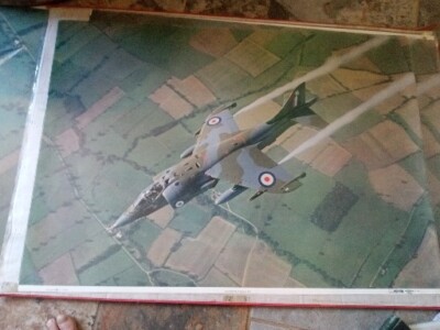 Vtg Harrier Jet GR 1 Of No1 Squadron,RAF Plaistow Pictorial New 1980s