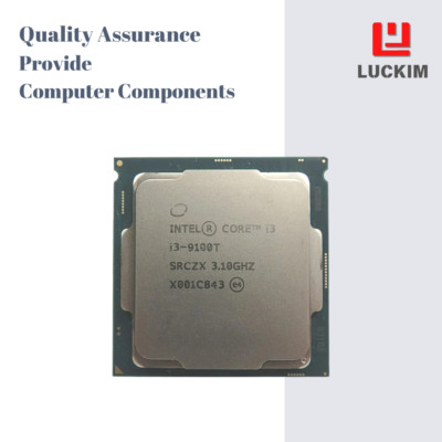 Intel Core i3-9100T CPU - Socket LGA 1151 4 Cores 4 Threads 3.1GHz 6MB L3 Cache
