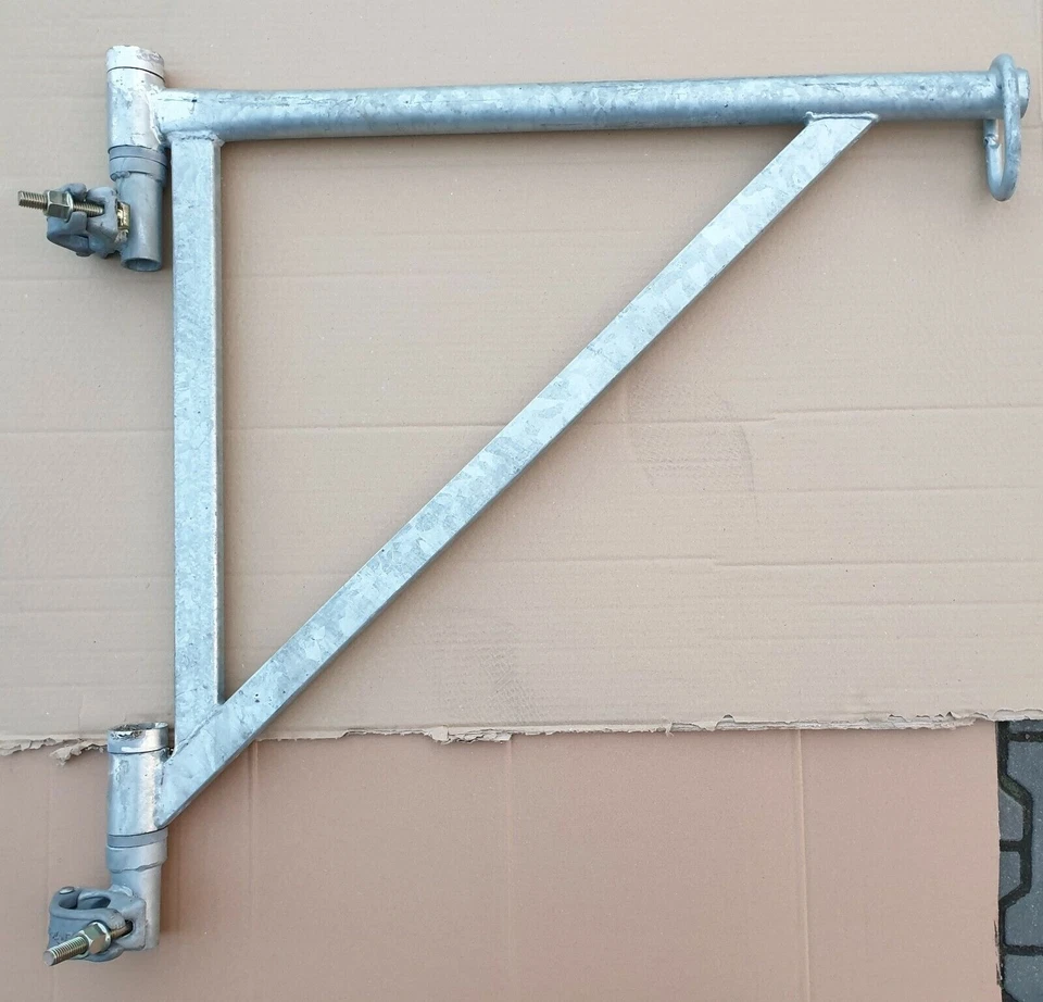BAUSTOFFE Bauaufzug-Konsole max. 200 kg, Ausleger Konsole Gerüstaufzug Handaufzug Aufzug !