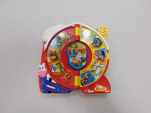 2003 Mattel See 'n Say Talking Toy - (My Note) Back