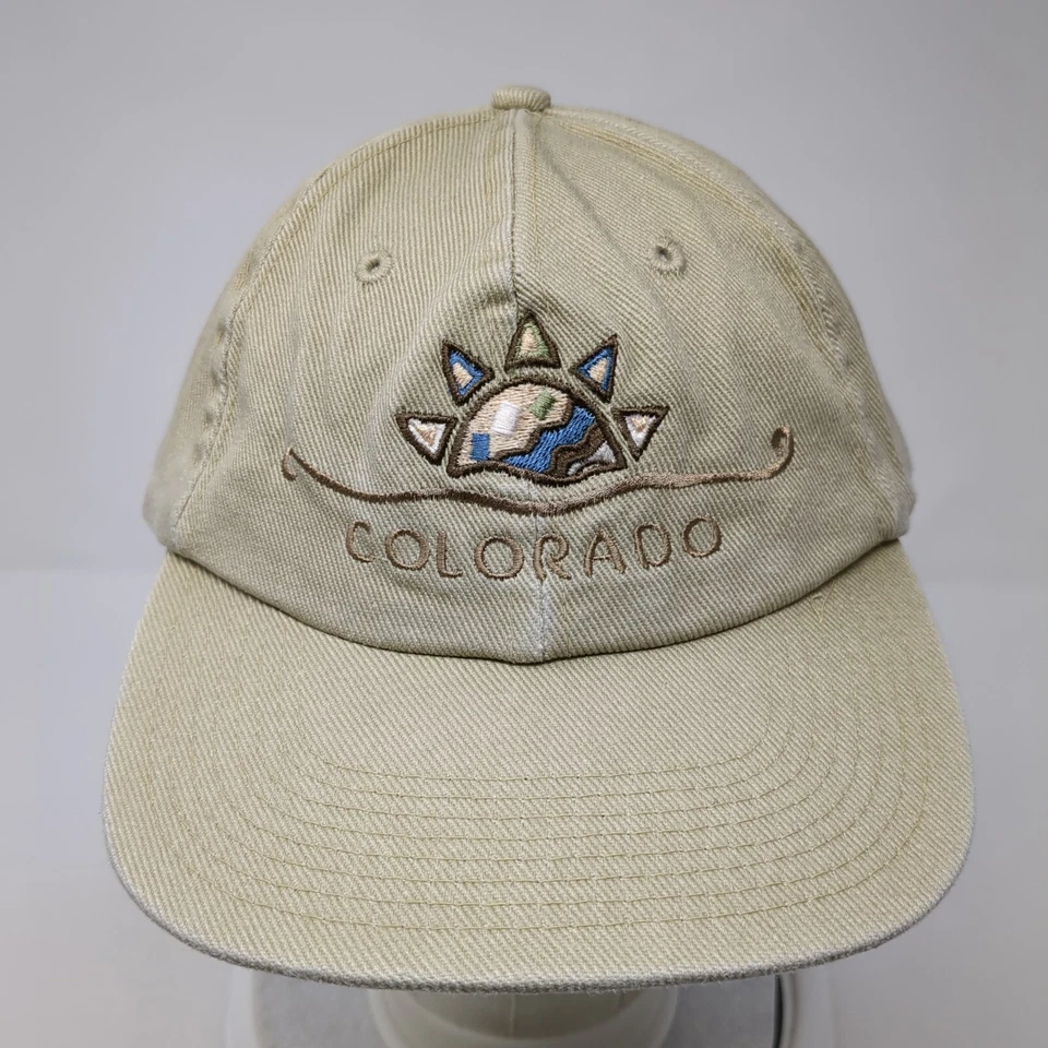 Sombrero Colorado Slideback Tostado Talla Única Ajustable Bordado Fahrenheit Foto 2 de 4