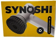 Synoshi Power Spin Scrubber Cleaning Brush Rechargeable Waterproof W/ Heads New