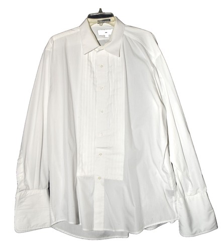 bill robinson dress shirts NWT- Bill Robinson Dress Shirt Mens White Size 15-33 Long Sleeve