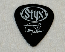 STYX TOMMY SHAW SIGNATURE GUITAR PICK ACQUIRED @ZZ TOP DUSTY HILL ESTATE AUCTION