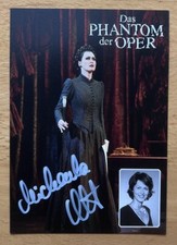 Michaela Christl AK Phantom der Oper Musical Autogrammkarte original signiert