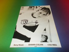 Shawn Colvin Singer-Songwriterin signed autograph signiert Autogramm Foto in p.