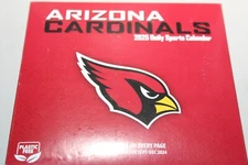 Turner Licensing,  NFL Arizona Cardinals 2025 Desk Calendar