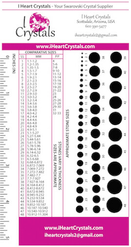 AQUA Aquamarine Shimmer 9ss 2.5mm IHC 2058 Austrian Flatback