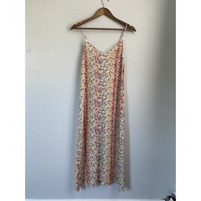 Reformation Paloma Dress Field Flowers Floral Print S Multicolor EUC Made In USA