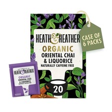 Heath & Heather - Organic Oriental Chai & Liquorice Tea ? Spiced Herbal Blend