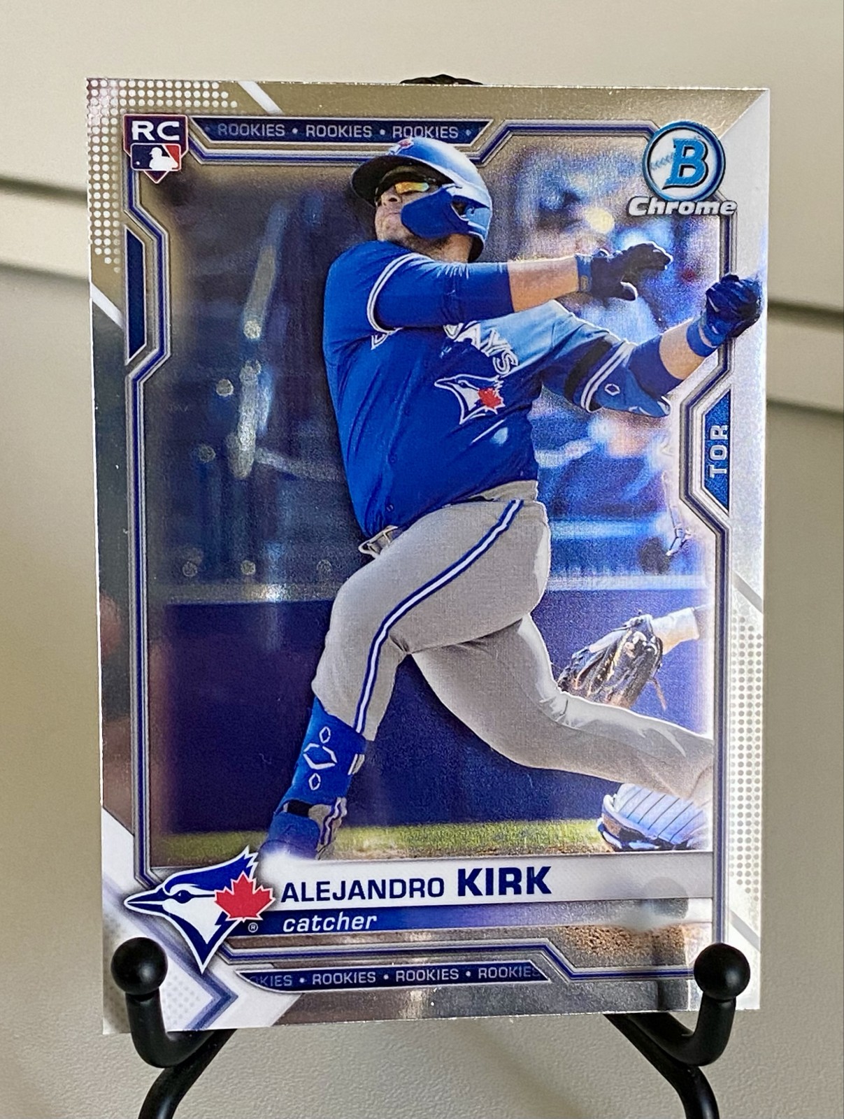2021 Bowman Chrome - Alejandro Kirk #49 (RC)