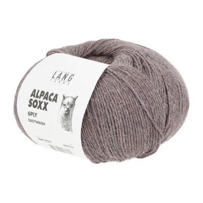 Wolle Kreativ! Lang Yarns - Alpaca Soxx 6-fach/6-PLY Fb. 23 altrosa melange 