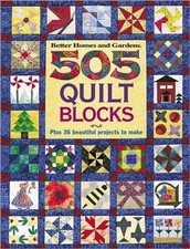 505 Quilt Blocks by Better Homes  Gardens Hardback Book The Fast Free Shipping