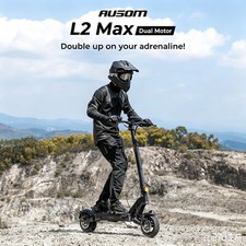 Ausom L2 Max Electric Scooter Adult 2 1000W Motor 56Mile Range Outdoor E-Scooter