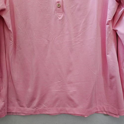 Polo donna Peter Millar L golf tennis performance nuova senza etichette rosa UPF 50+ elasticizzata - Foto 9 di 14