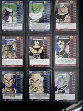 Dragon Ball Z TCG Panini Binder 2015 Heroes & Villains COMPLETE SET NRMT Goku
