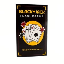 Blackjack Basic Strategy Flashcards for Beginners Casino Game Learning Cards