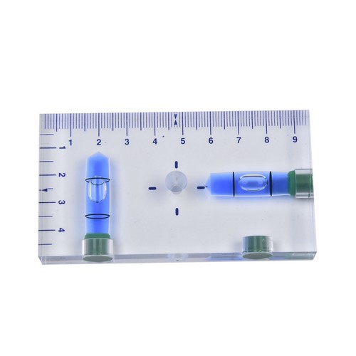 Burbuja de nivel magnético bidireccional con carcasa transparente y base magnética - Imagen 8 de 12