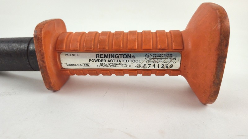 Vintage Remington 476 Powder Actuated Tool - Made in USA - Fair Condition