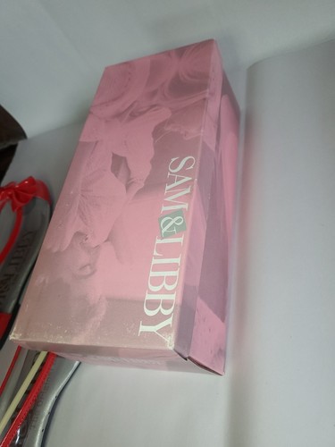 Sam& Libby ballet flats Size 6.5 Red Hot Clear Vintage - Picture 12 of 14