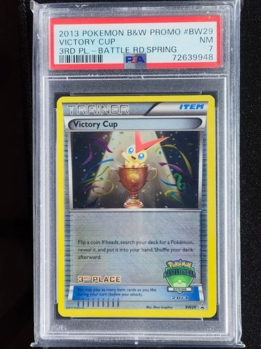 PSA 7 Victory Cup 3rd Place Spring 2013 BW29 Pokémon