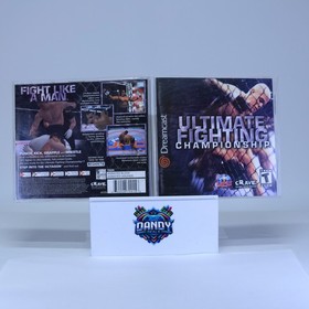 Ultimate Fighting Championship CIB W/ Manual - Tested - Sega Dreamcast