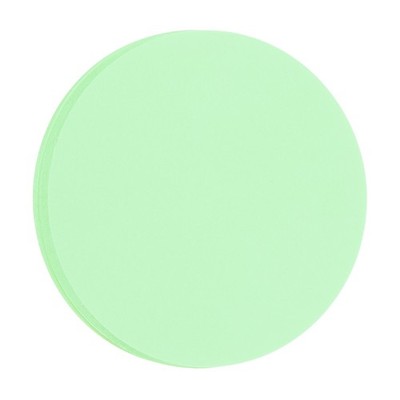 30 PCS Light Green Paper Cut Out Rims 10 Inch for Decoration