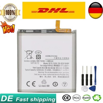 EB-BS918ABY Akku Ersatz für Samsung Galaxy S23 Ultra S918B SM-S918U1/W/E/P/V/VL