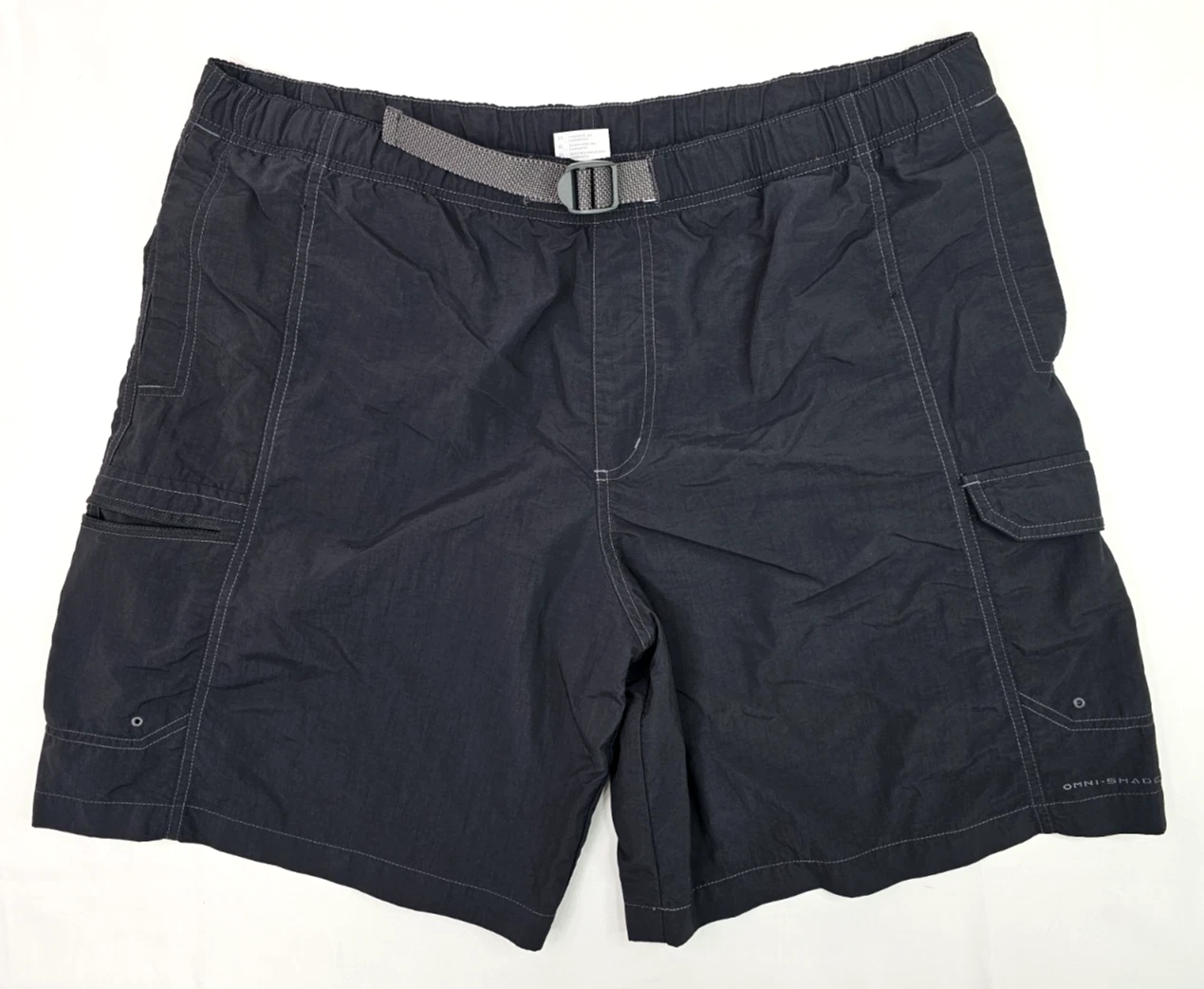 Columbia Omni Shade Cargo Fishing Outdoor Belted Shorts Men XL (40x9) Black EUC
Opens in a new windo