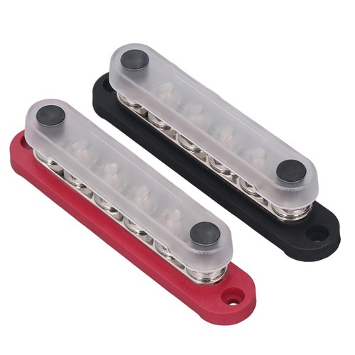 2Pcs Bus Bar 300VAC 48VDC 150A Marine Power Distribution Block Terminal M6 W BST - Picture 20 of 23