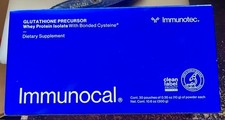 Immunotec Immunocal Glutathion Precursor - Classic BLUE - (30 Pkts) 12/2028!
