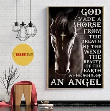 God made a horse from the breath of the wind  Poster