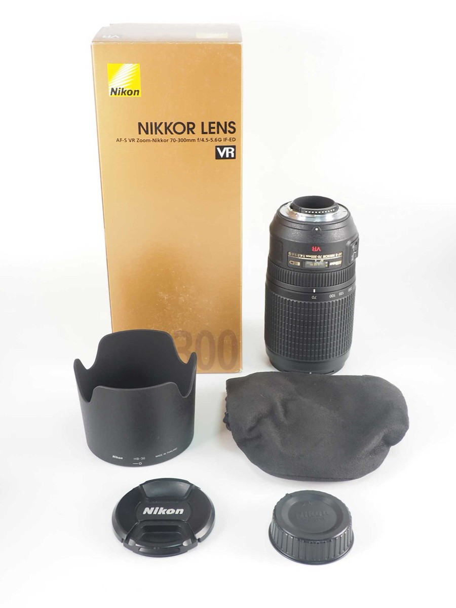 Nikon NIKKOR AF-S VR Zoom 70-300mm f/4.5-5.6 G IF-ED w/ Box