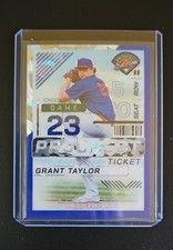 2024 Panini Prospect Edition - Grant Taylor #56 Blue Ice Prizm /299 (RC)