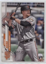 2020 Topps Photo Variation SP (Batting) Logan Webb #514 Rookie RC