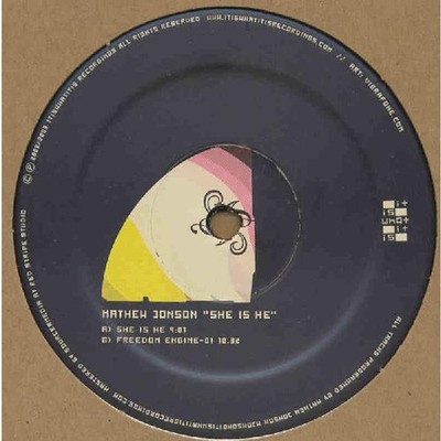 Mathew Jonson - She Is He (Vinyl 12'' - 2002 - CA - Original)