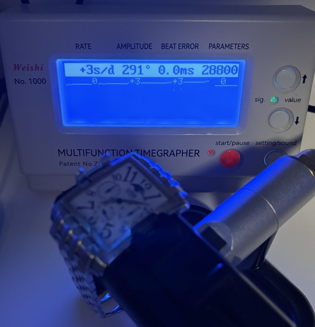 [Exc+5] ORIS Rectangular Complication 7658 Moon P… - image 8