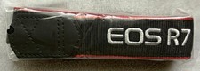 Canon EOS R7 Adjustable Nylon Neck/Shoulder Camera Strap Black/Red ER-EOSR7