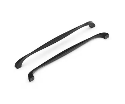 #ad 2x Hickory Hardware Twist Pull 12 inch Center to Center Black Iron H076021 BI $38.00
