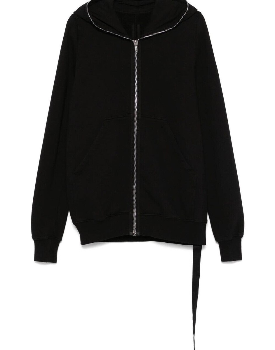 Rick Owens DRKSHDW GIMP Zip-up Hoodie Black DU01E3291 F 09 Rick Owens DRKSHDW GIMP Zip-up Hoodie Black DU01E3291 F 09