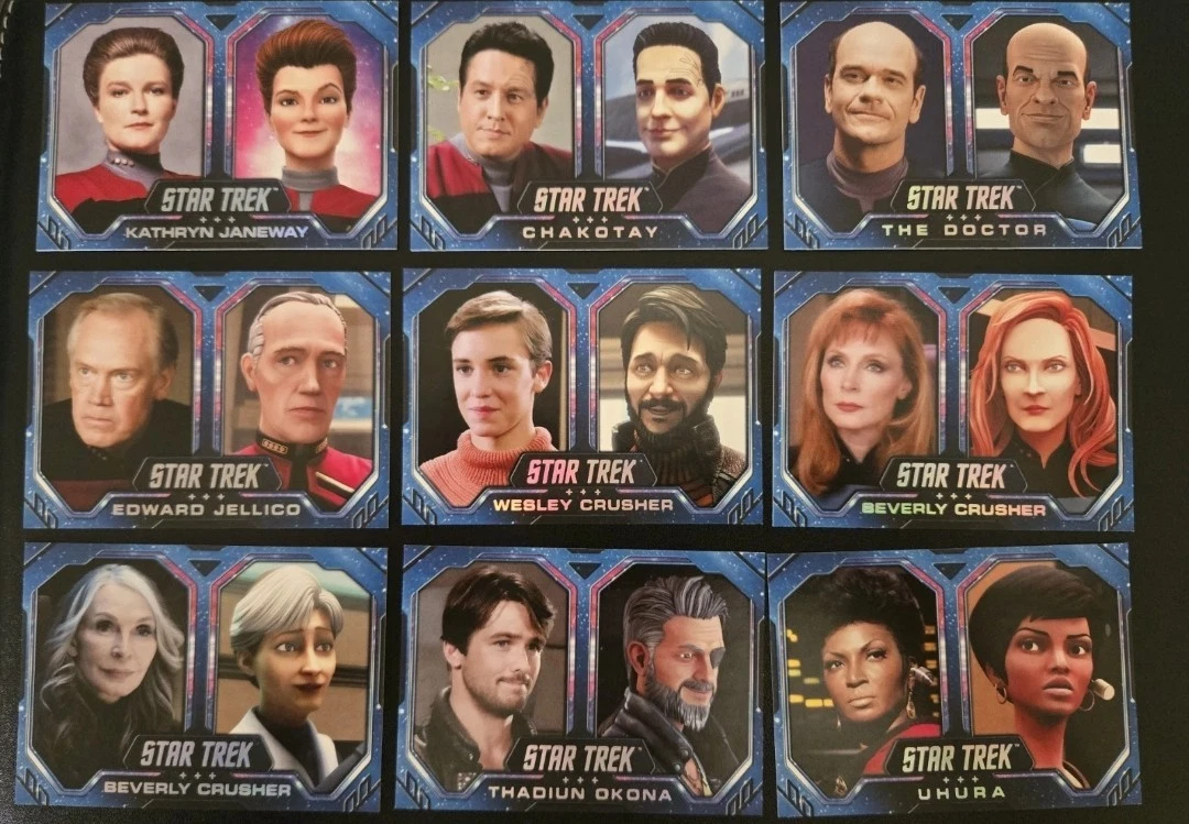 25+ Star Trek Collectable Trading Card Sets for sale | Updated Oct