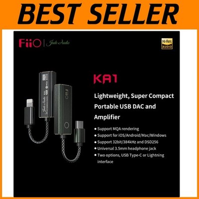 Compact USB DAC Amplifier, High Resolution Headphone Amps